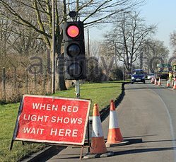 Temporary Traffic Lights