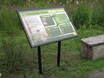 Wildflower Sign on the Village Green